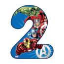 Avengers Number 2 Edible Icing Image